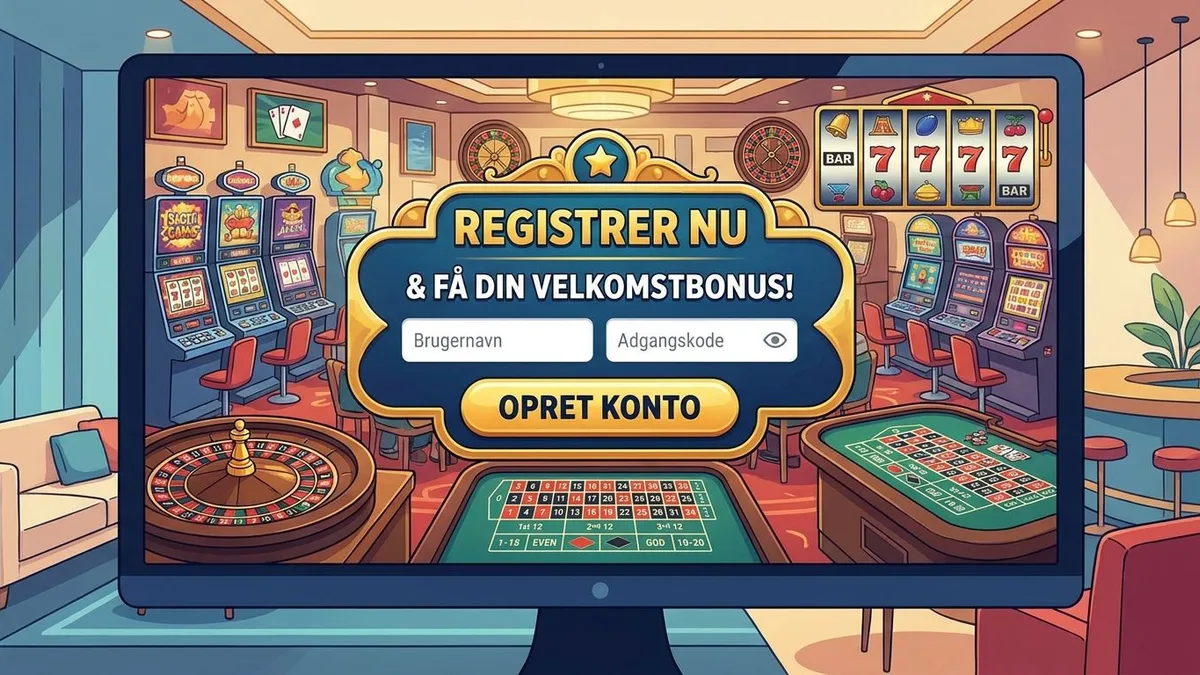 Registrering med bonus